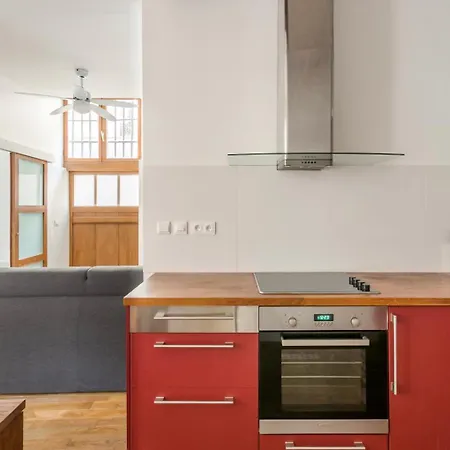 Du Lion/ac Historic Flat, Marais, 4-5 Guests Apartment Paris
